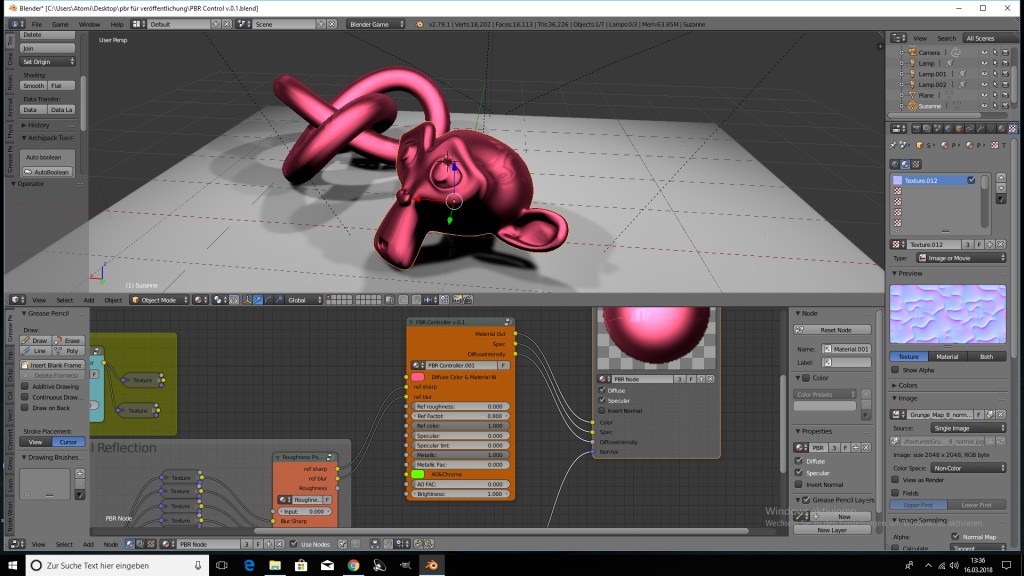 PBR Controller Game or Viewport preview image 3